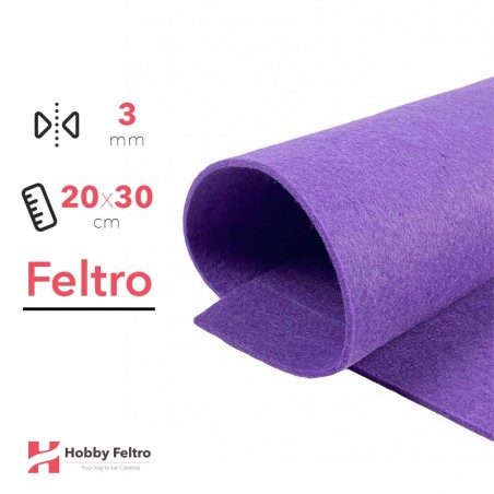 Feltro Glicine 3mm 20x30cm COD.11