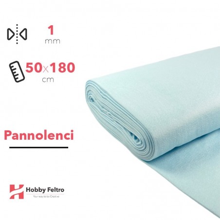 Pannolenci color Celeste 50x180cm COD.452