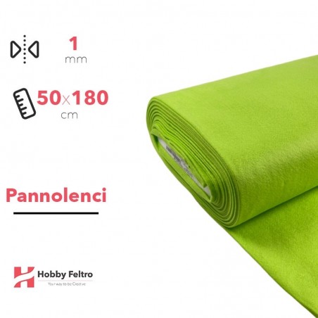 Pannolenci color Verde Pistacchio 50x180cm COD.441