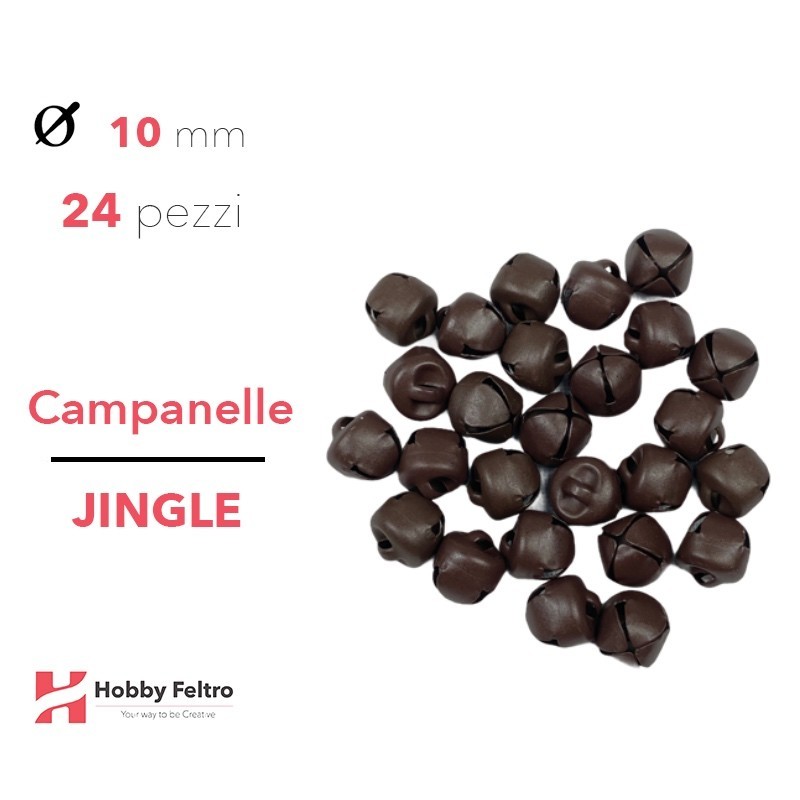 Campanelle Jingle Brunito 10mm 24pz COD.J10B