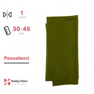 PANNO LENCI 1 MM 30X40 CM VERDE MUSCHIO SCURO