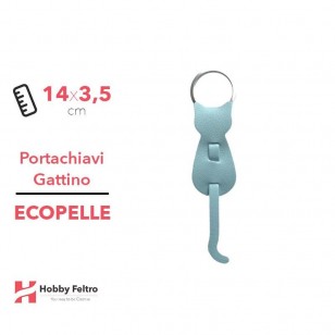 Portachiavi Gattino Ecopelle Tifanny COD.Y25
