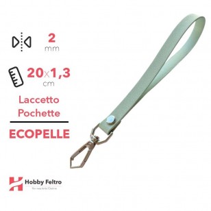 Laccetto Pochette Ecopelle Verdino COD.95