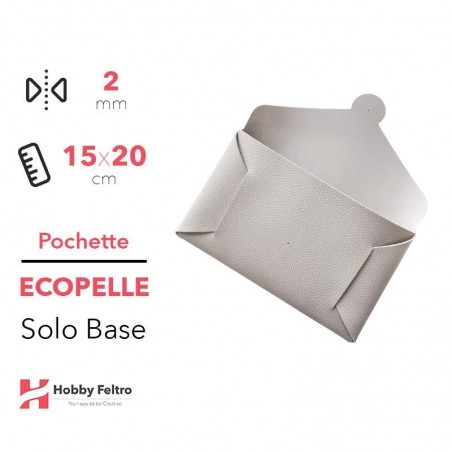 Portamonete solo Base Ecopelle Beige COD.31