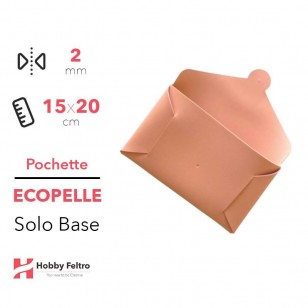 Pochette solo Base Ecopelle Salmone Chiaro COD.94