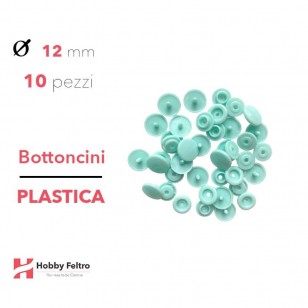 Bottoncini in plastica colorati Tiffany COD.B19