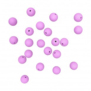 perlina silicone alimentare ciclamino 9 mm dentizione
