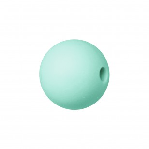 sfera in silicone alimentare tiffany da 9 mm per collane e accessori dentizione