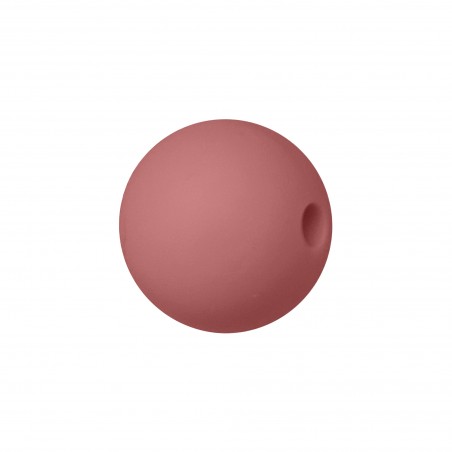 perlina sfera 19mm in silicone alimentare mattone