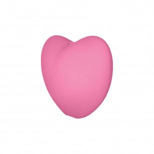 perlina cuore separatore 20x16mm in silicone alimentare
