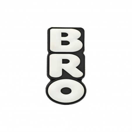 perlina separatore BRO 35x19mm in silicone alimentare per personalizzare penne portachiavi collane braccialetti nero