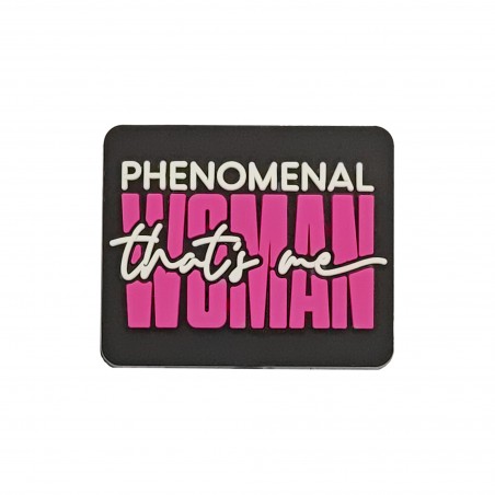 perlina separatore scritta woman 30x25mm in silicone alimentare per personalizzare penne portachiavi collane braccialetti