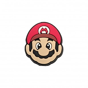 Faccia Super Mario in Silicone 25x22mm - Rosso