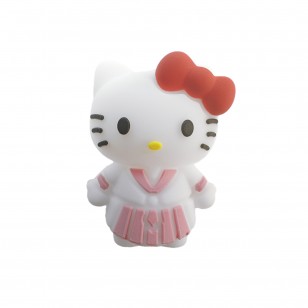 perlina separatore 3d hello kitty 28x20mm in silicone alimentare per personalizzare penne portachiavi collane