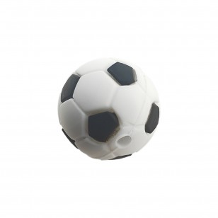 perlina separatore palla da calcio juve 3d 18mm in silicone alimentare per personalizzare penne portachiavi collane