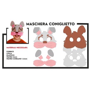 cartamodello per realizzare una maschera di carnevale di feltro con animali pdf gratuito download topo