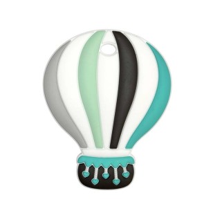 massaggiagengive mongolfiera 90x70mm verdino per dentizione neonati