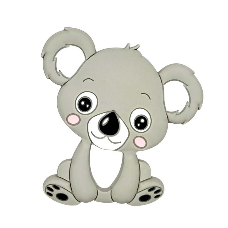 massaggiagengive Koala 80x90mm grigio per dentizione neonati