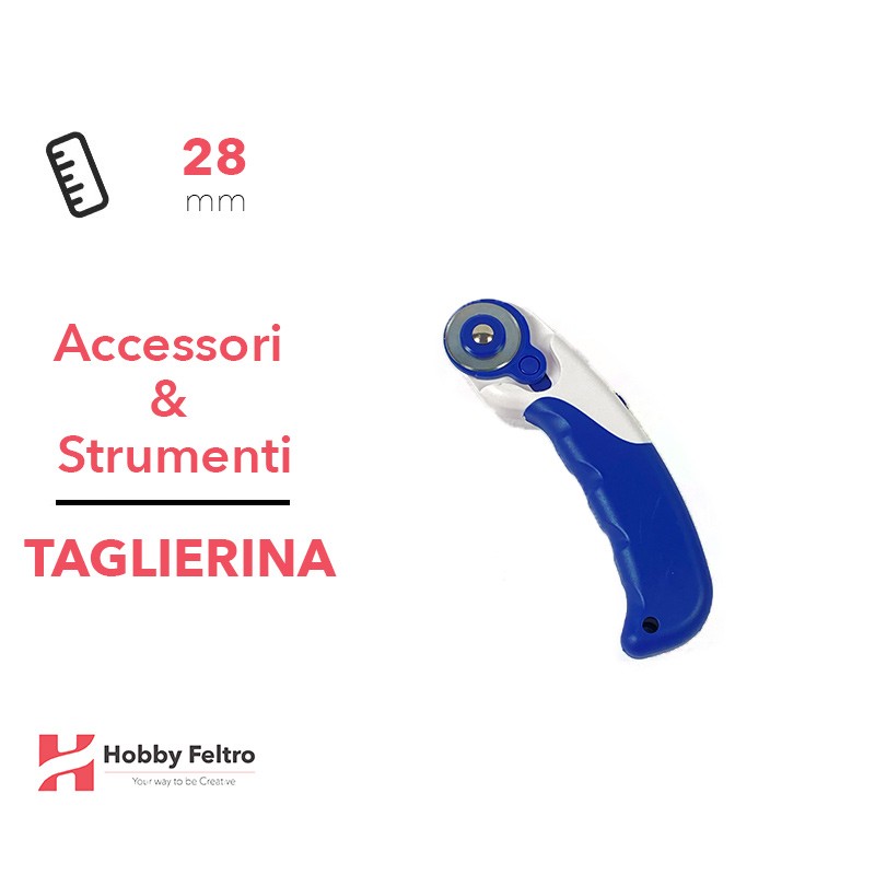 Taglierina per Feltro e Tessuti 28mm