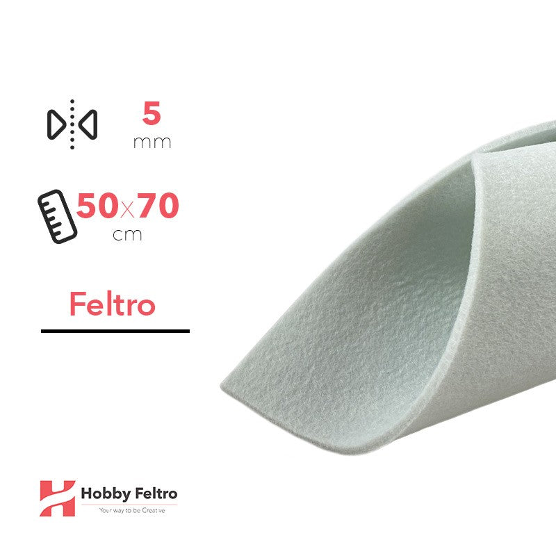 Feltro Bianco 5mm 50x70cm COD.42