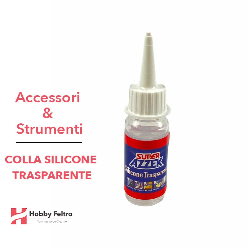 Colla Silicone Trasparente flaconcino 30ml