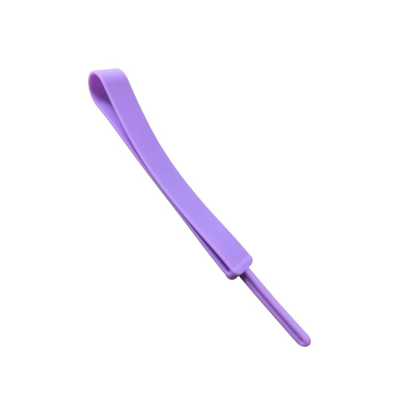 laccetto silicone portaciuccio smartphone universale Violetto