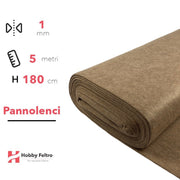 Pannolenci color Beige 5 metri x 180cm COD.110