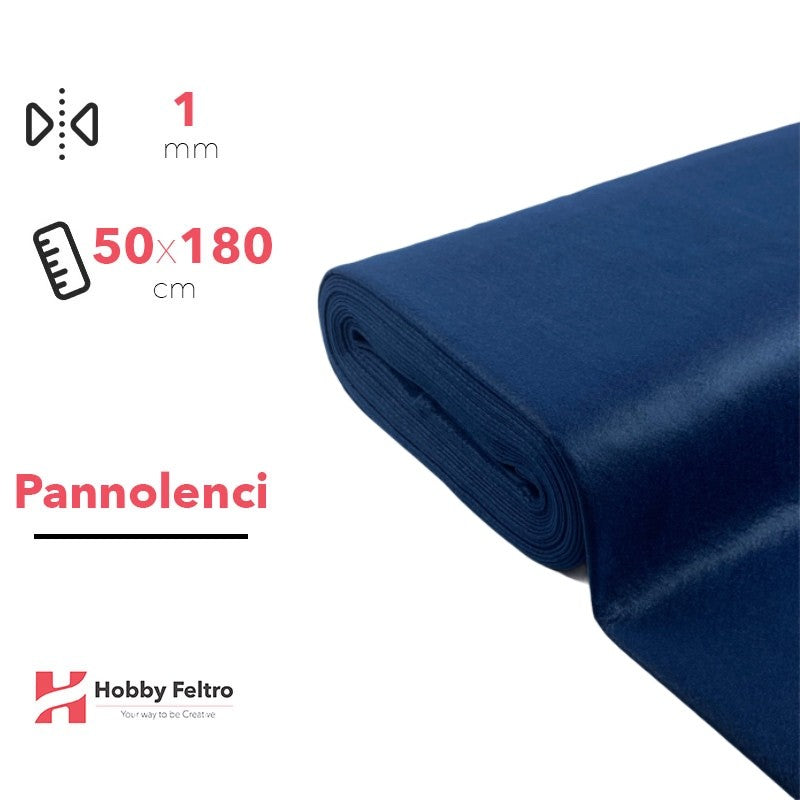 Pannolenci color Blu 50x180cm COD.651