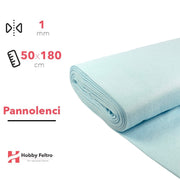 Pannolenci color Celeste 50x180cm COD.452