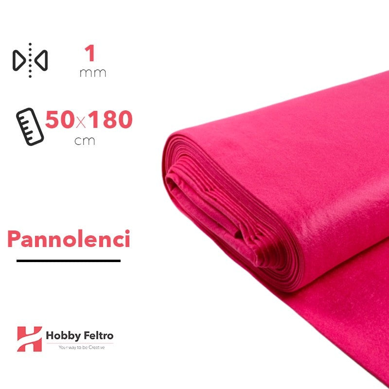 Pannolenci color Fucsia 50x180cm COD.328