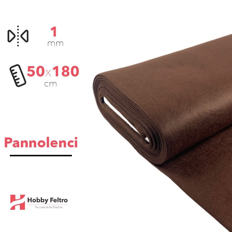 Pannolenci color Marrone 50x180cm COD.538
