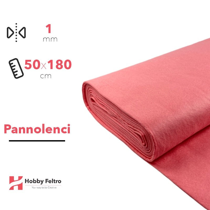 Pannolenci color Rosa 50x180cm COD.429