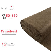 Pannolenci color Terra Melange 50x180cm COD.2200
