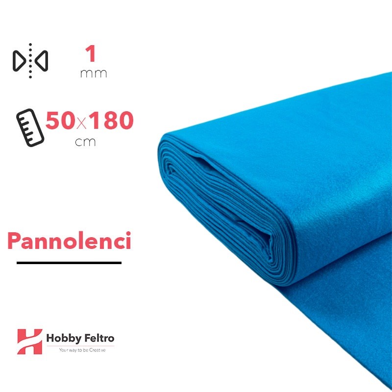 Pannolenci color Turchese 50x180cm COD.447