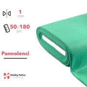 Pannolenci color Verde Acqua 50x180cm COD.232