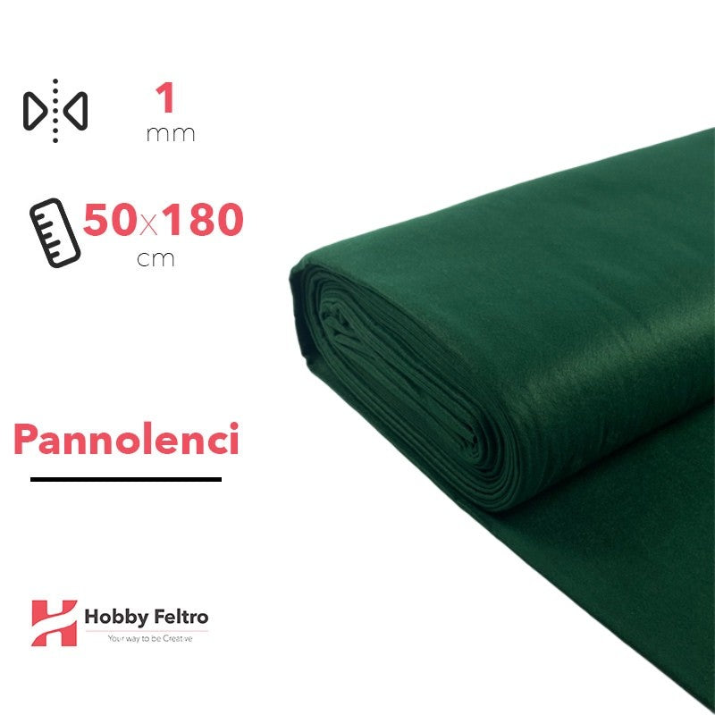 Pannolenci color Verde Scuro 50x180cm COD.437