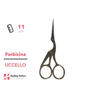 Forbici da Ricamo Cicogna color Argento COD.1