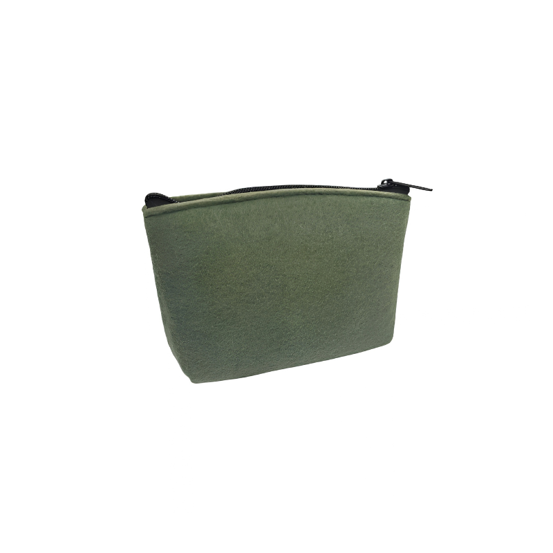 Portamonete in Feltro Verde salvia COD.2311