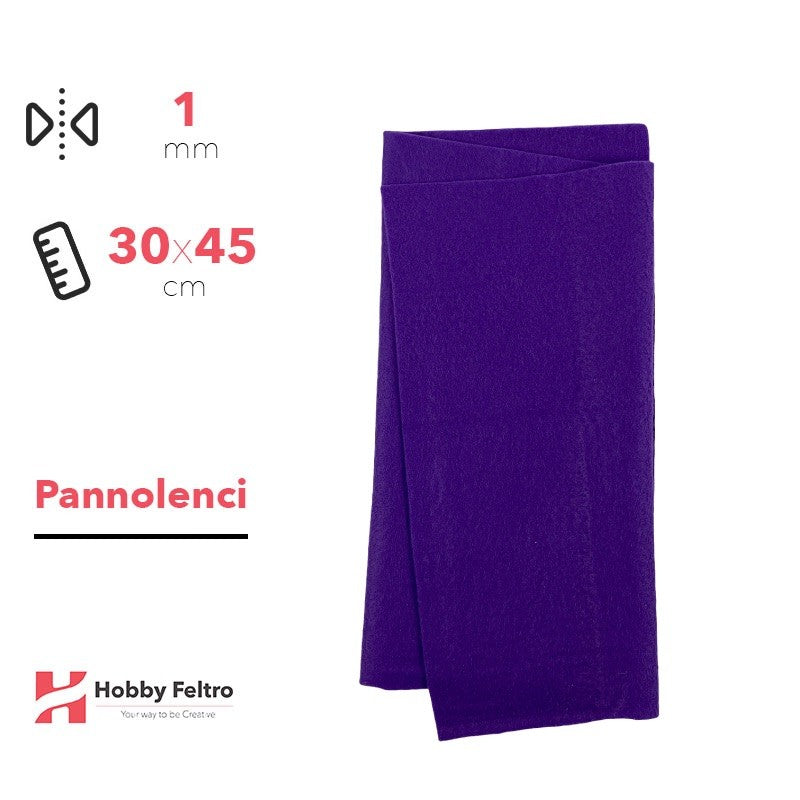 Pannolenci Viola 30x45cm 1mm COD.ns12