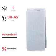 Pannolenci Bianco 30x45cm 1mm COD.pn001