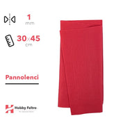 Pannolenci Corallo Scuro 30x45cm 1mm COD.pn116