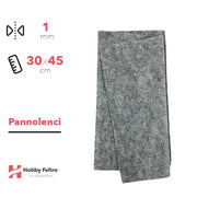 Pannolenci Grigio Melange 30x45cm 1mm COD.pn020