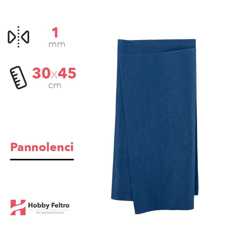 Pannolenci Jeans 30x45cm 1mm COD.pn055