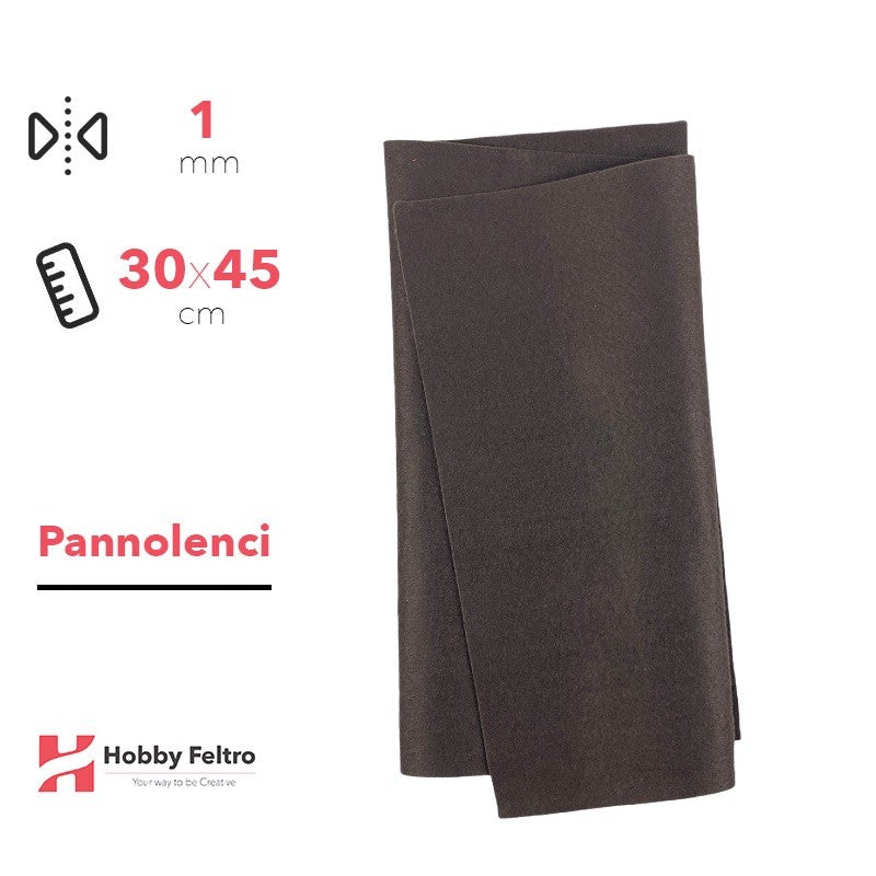 Pannolenci Marrone 30x45cm 1mm COD.pn077