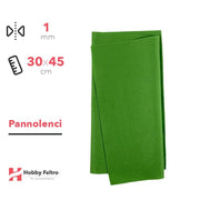 Pannolenci Verde Prato 30x45cm 1mm COD.pn034