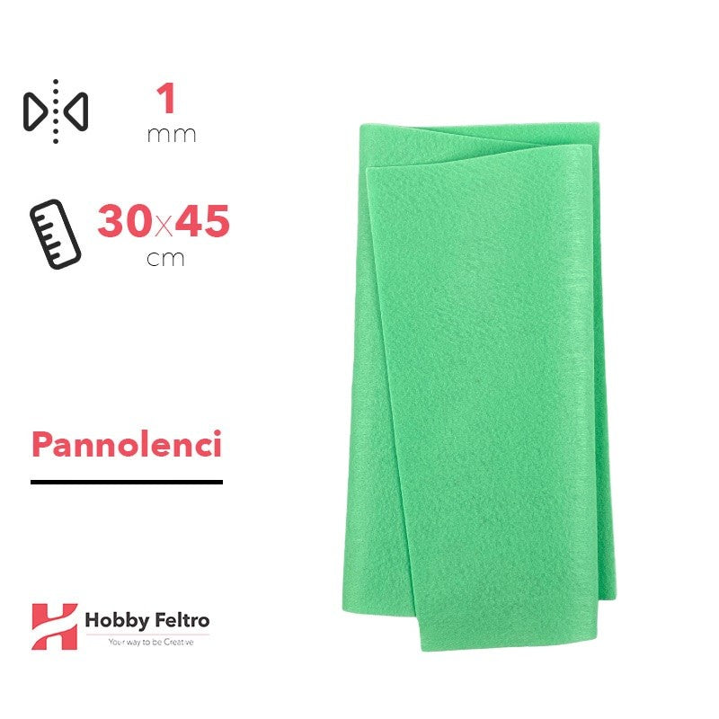 Pannolenci Verdino 30x45cm 1mm COD.pn101