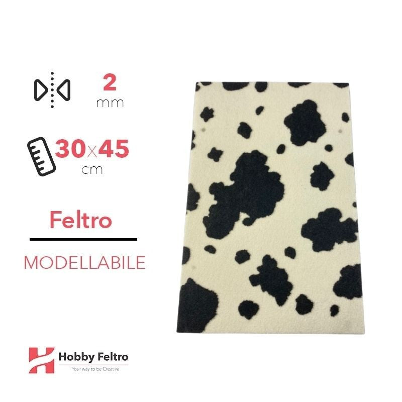 Feltro Modellabile 2mm Maculato 30x45cm COD.21
