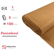 Pannolenci color Biscotto 5 metri x 180cm COD.720