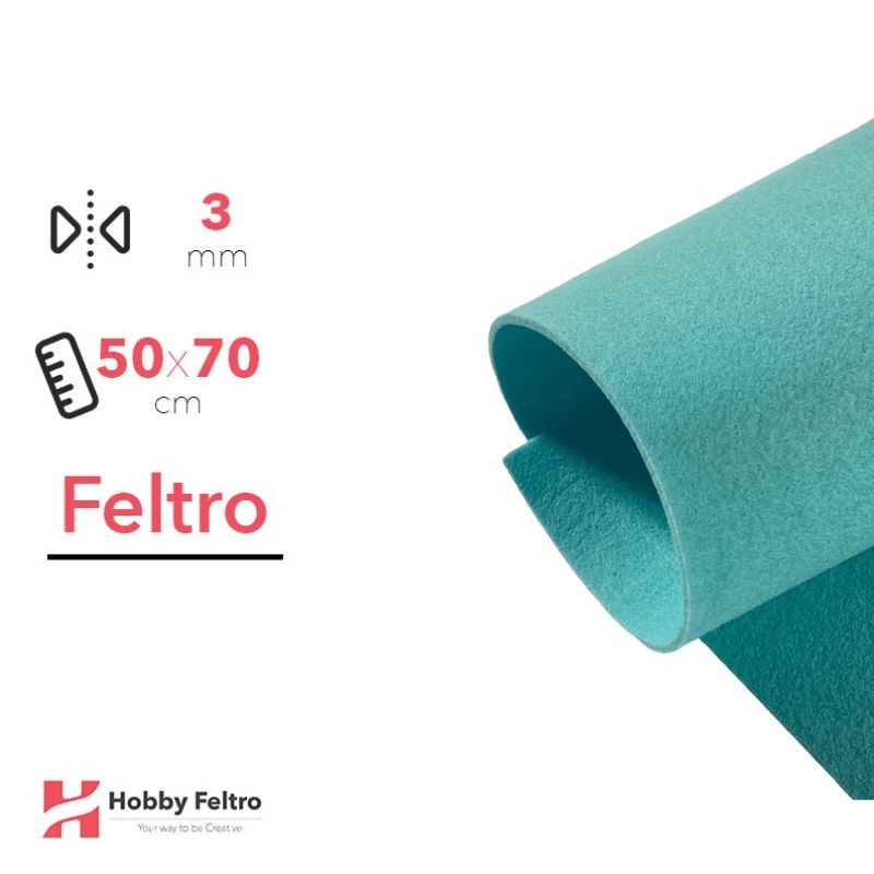 Feltro Tiffany 50x70cm 3mm COD.2210