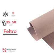 Feltro Cipria 35x50cm 3mm COD.2202
